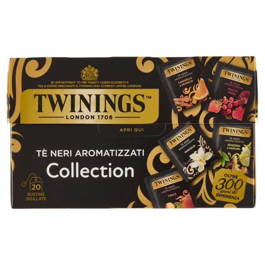 Twinings Коллекция ароматизированного чая, 20 фильтр-пакетов