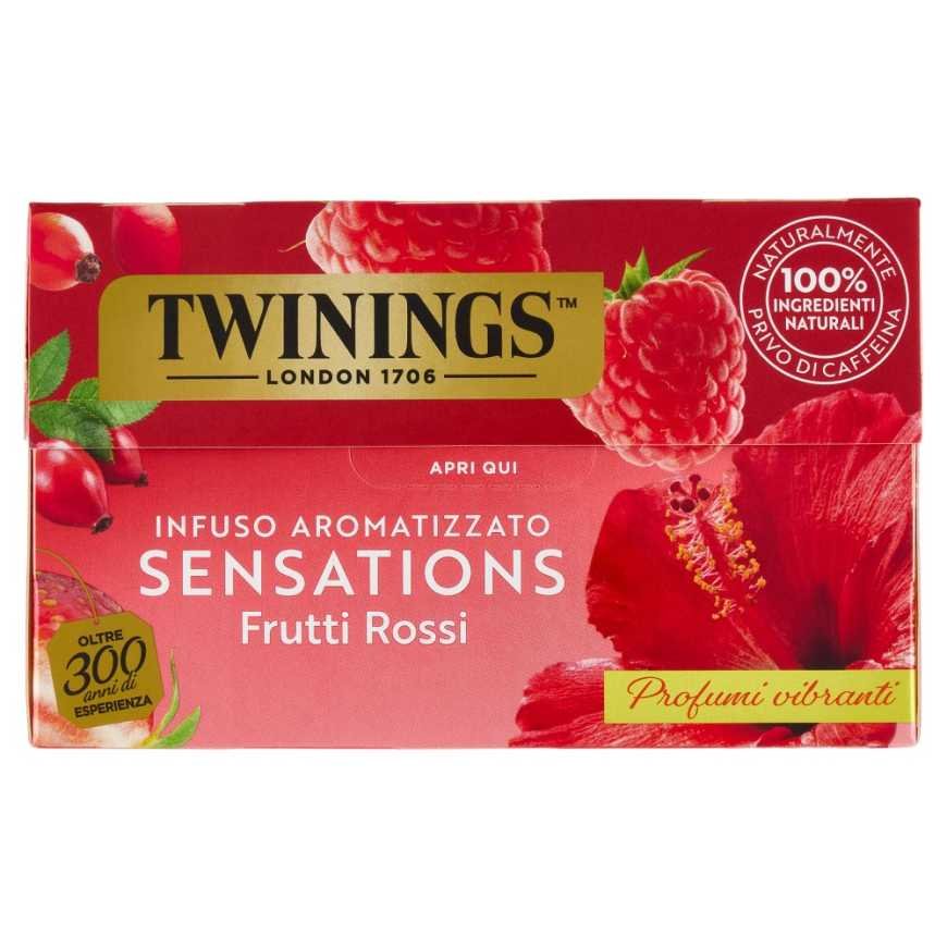 Twinings Red Berries Herbal Infusion, 20 filter bags
