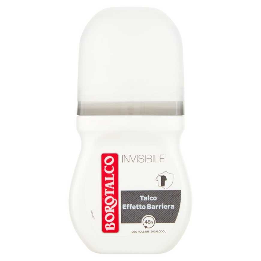 Borotalco Invisible roll-on deodorant, 50 ml