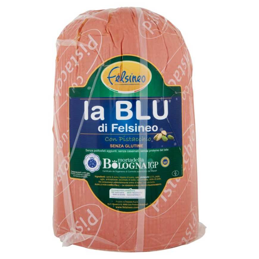Felsineo Mortadella Bologna IGP La Blu with pistachio, 14 kg