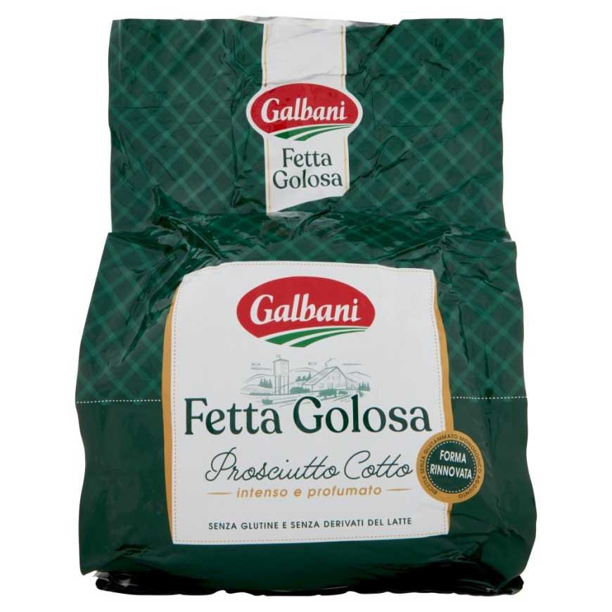 Galbani Ветчина вареная Fetta Golosa, 2 × 8 кг