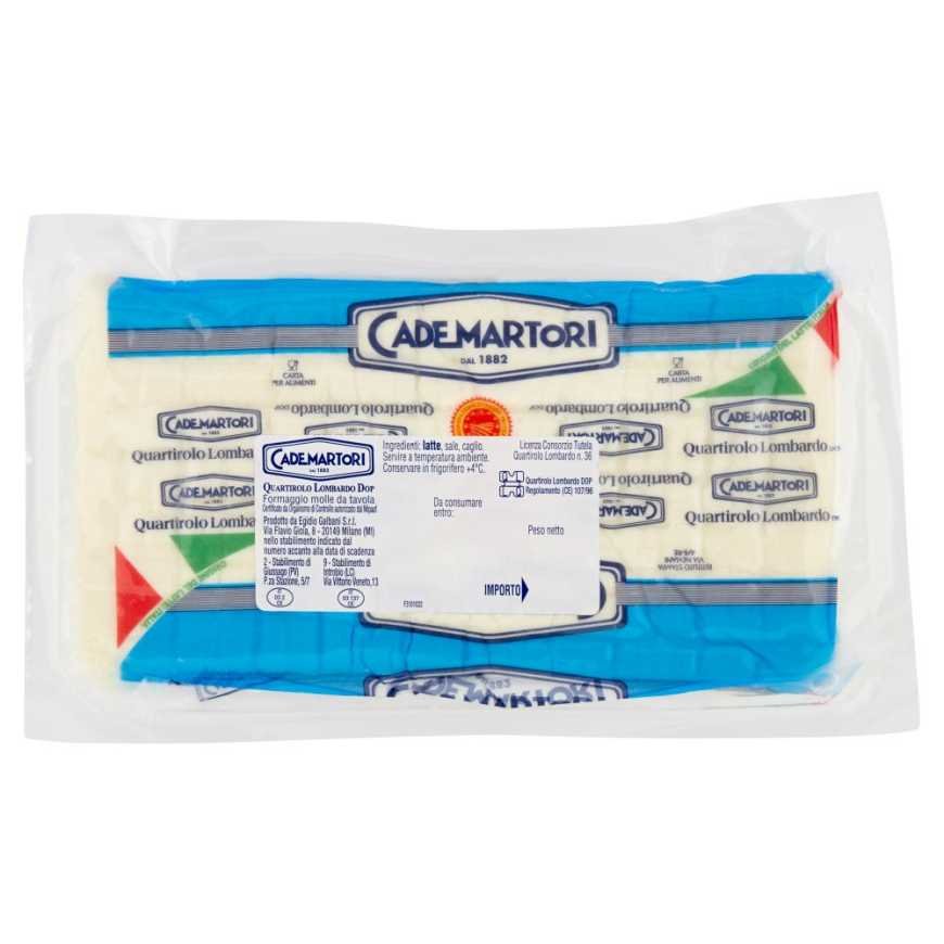 Cademartori Quartirolo Lombardo DOP сыр, 1,5 кг, 2 шт