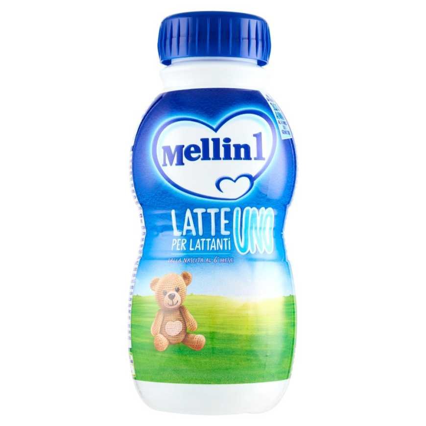 Mellin 1 Молоко Uno, 4 × 500 мл