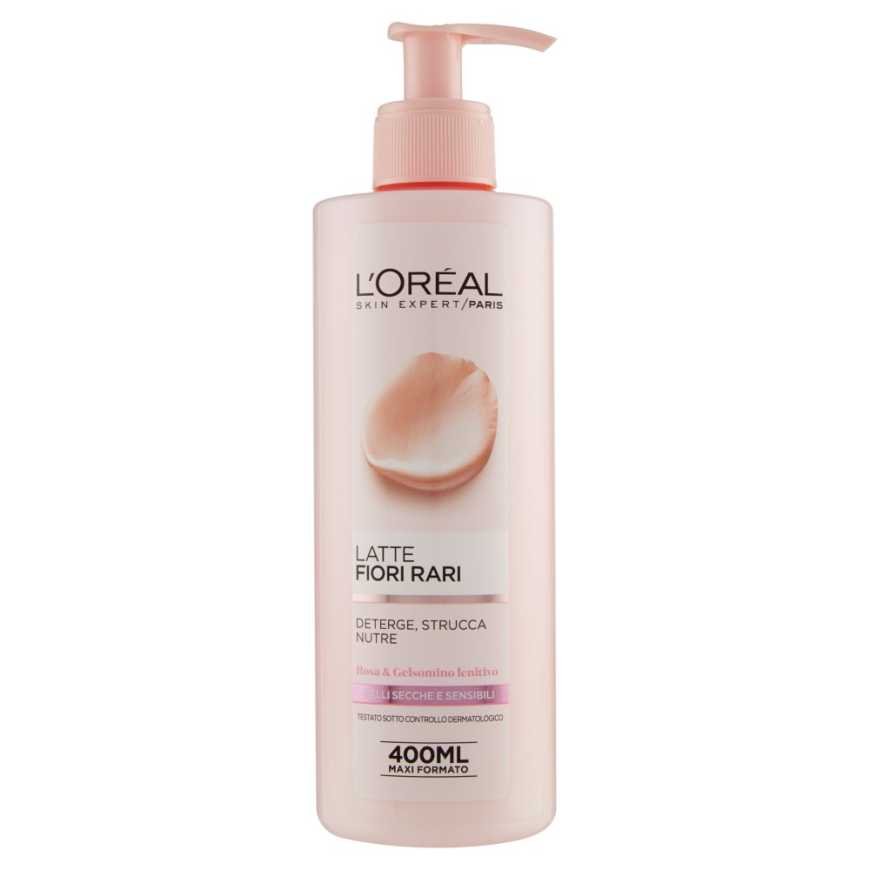 L'Oréal Paris питательное молочко для снятия макияжа Fiori Rari, 400 мл