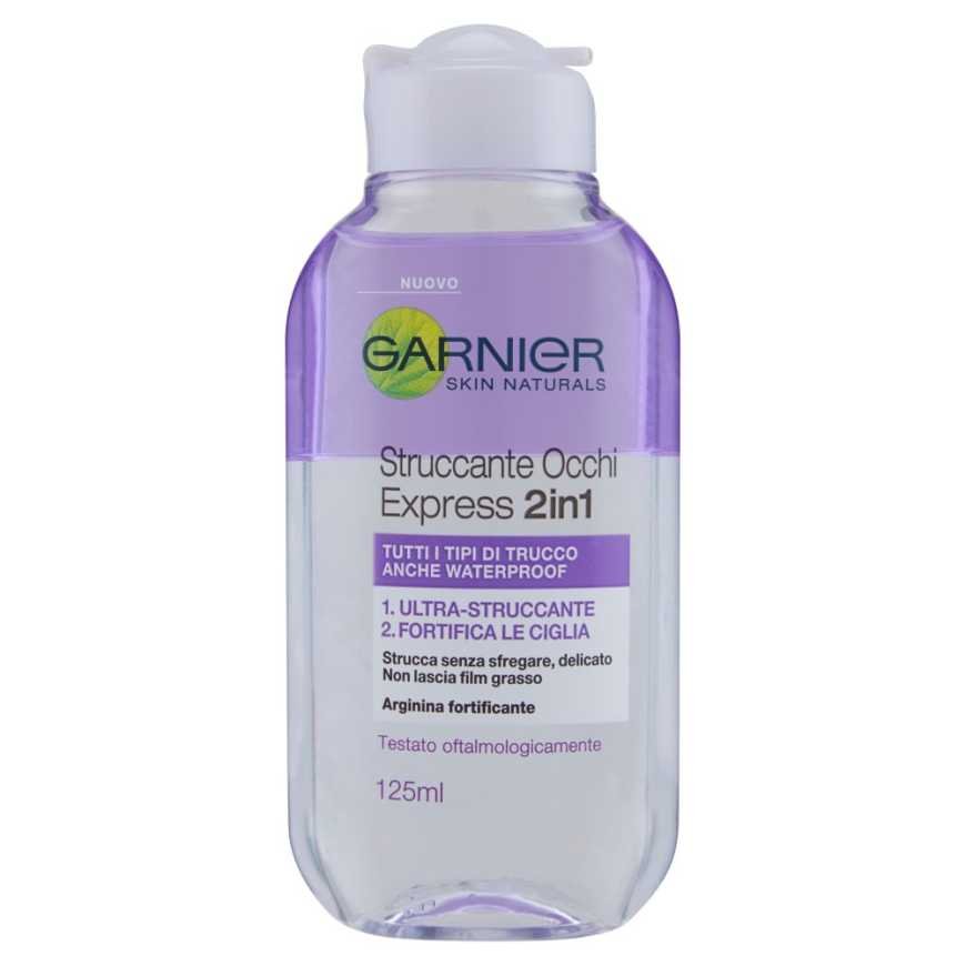 Garnier двухфазное средство для снятия макияжа с глаз, 125 мл