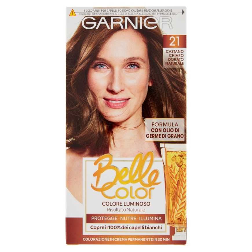 Garnier Belle Color hair dye, golden light chestnut No. 21