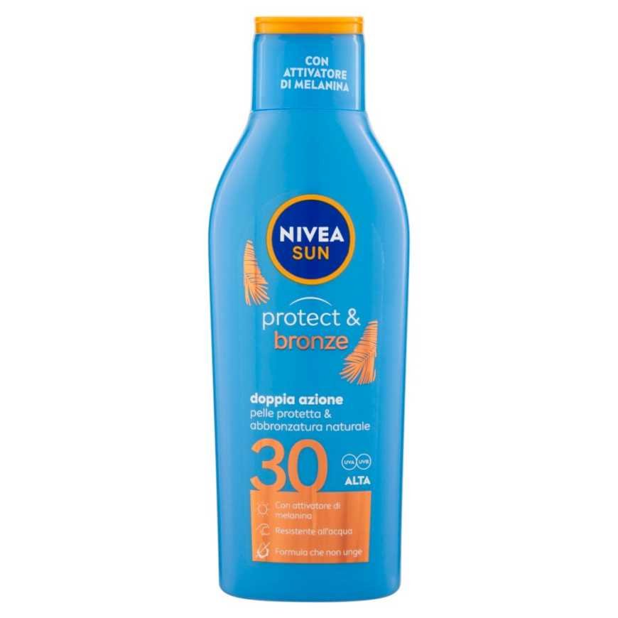 Nivea Sun sun protection milk Protect & Bronze SPF 20, 200 ml