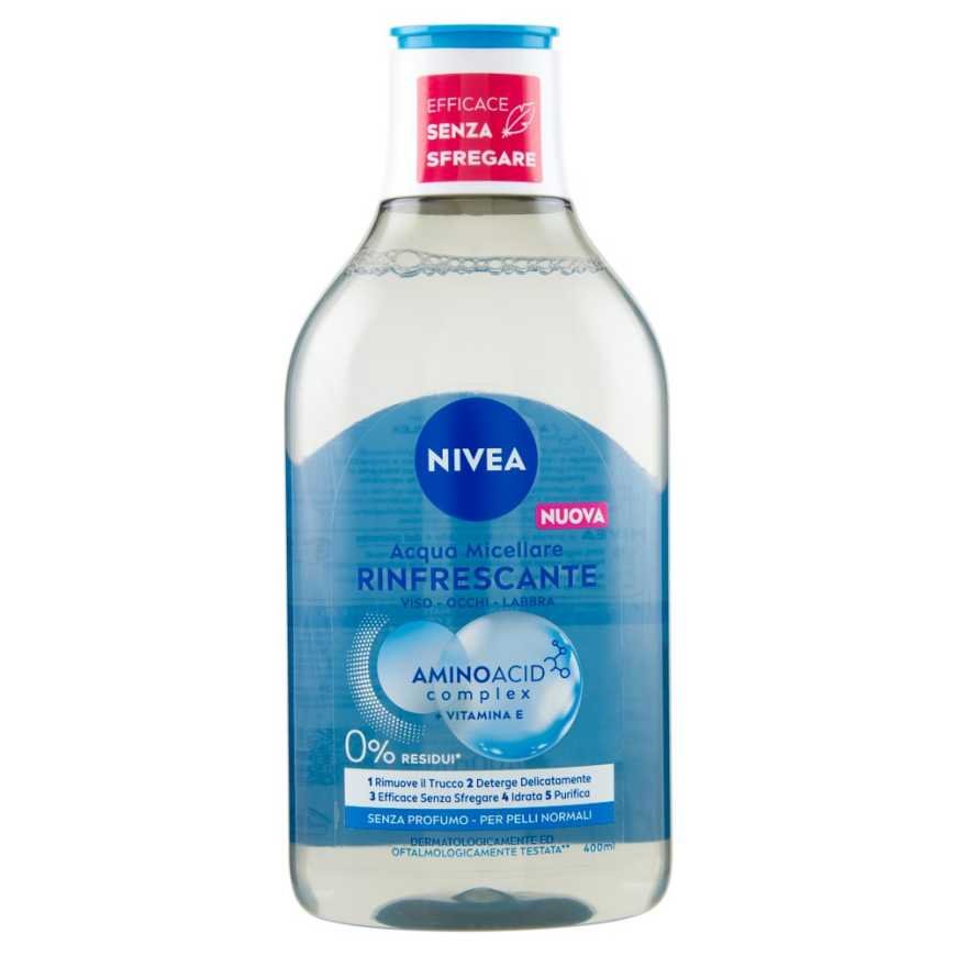 Nivea увлажняющая мицеллярная вода для нормальной кожи, 400 мл