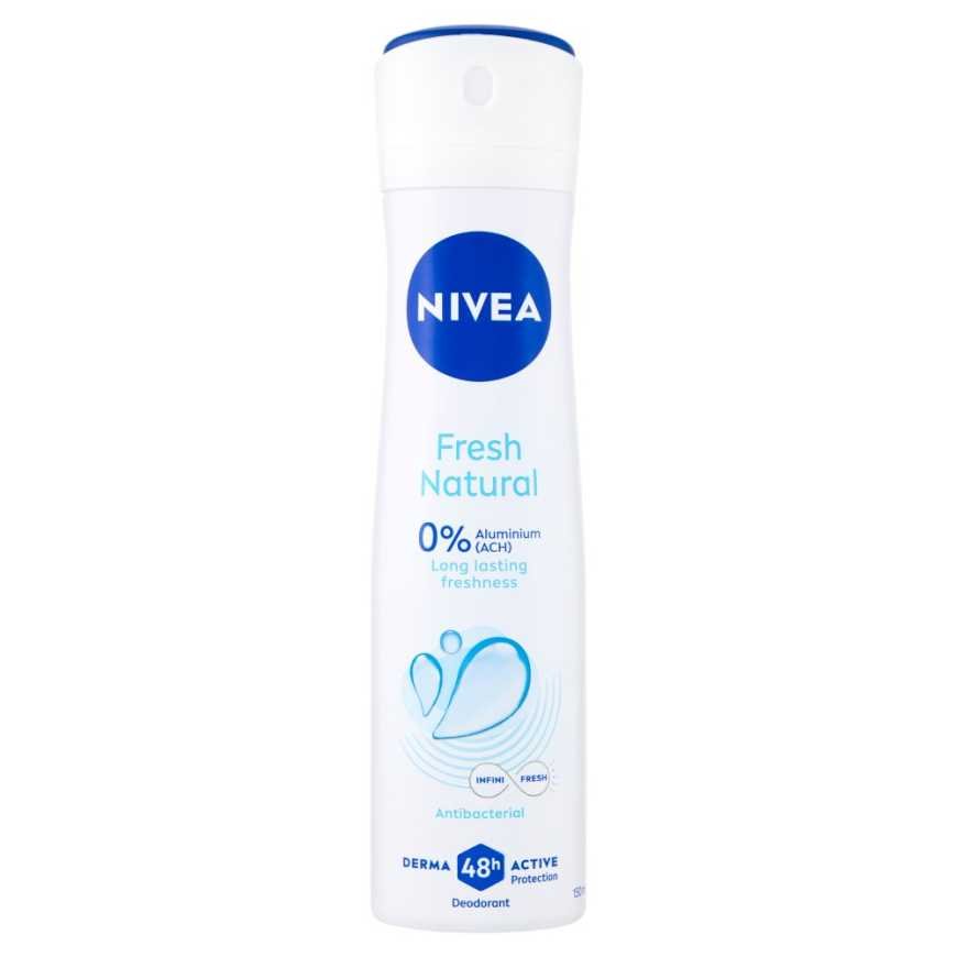 Nivea дезодорант-спрей Fresh Natural, 150 мл