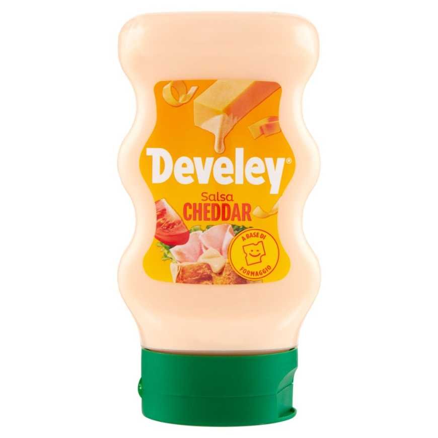 Develey Cheddar cheese sauce Squeeze, 250 ml