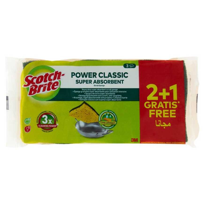 Scotch-Brite Губка из целлюлозы, 2 шт