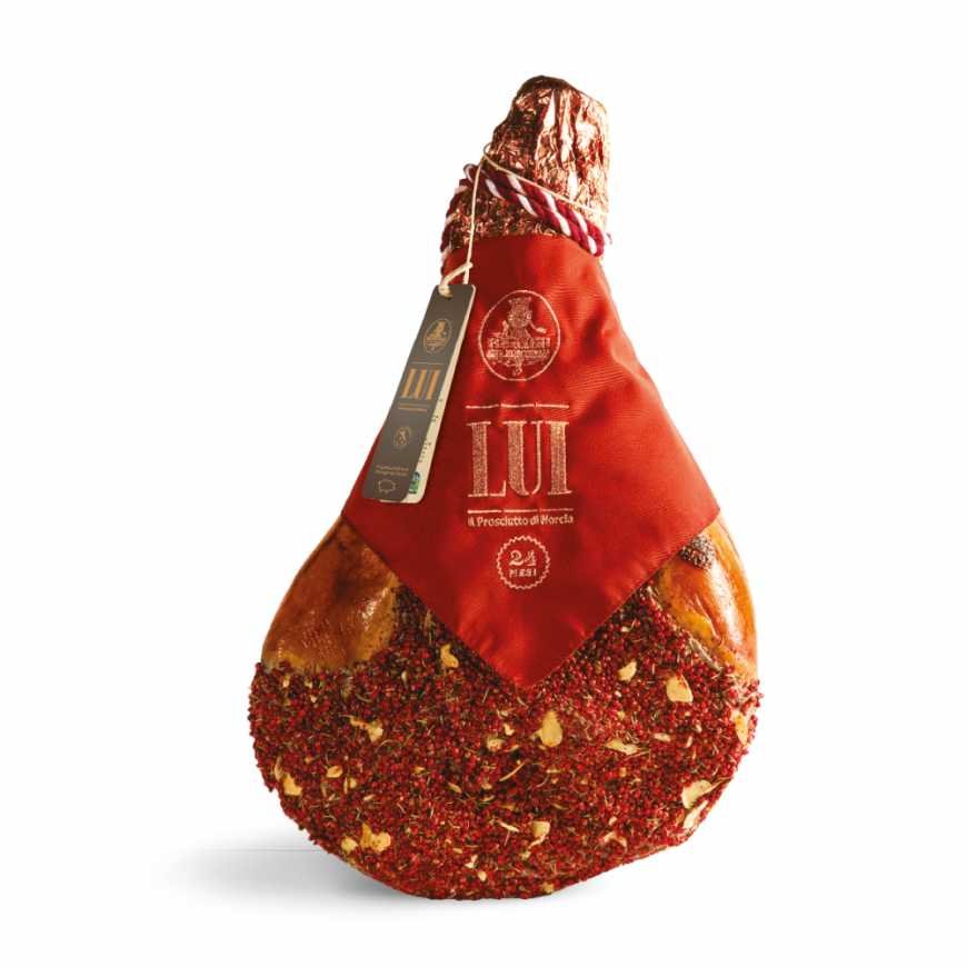 Renzini Ветчина сыровяленая Крудо Норча без кости, 8 кг, 2 шт.