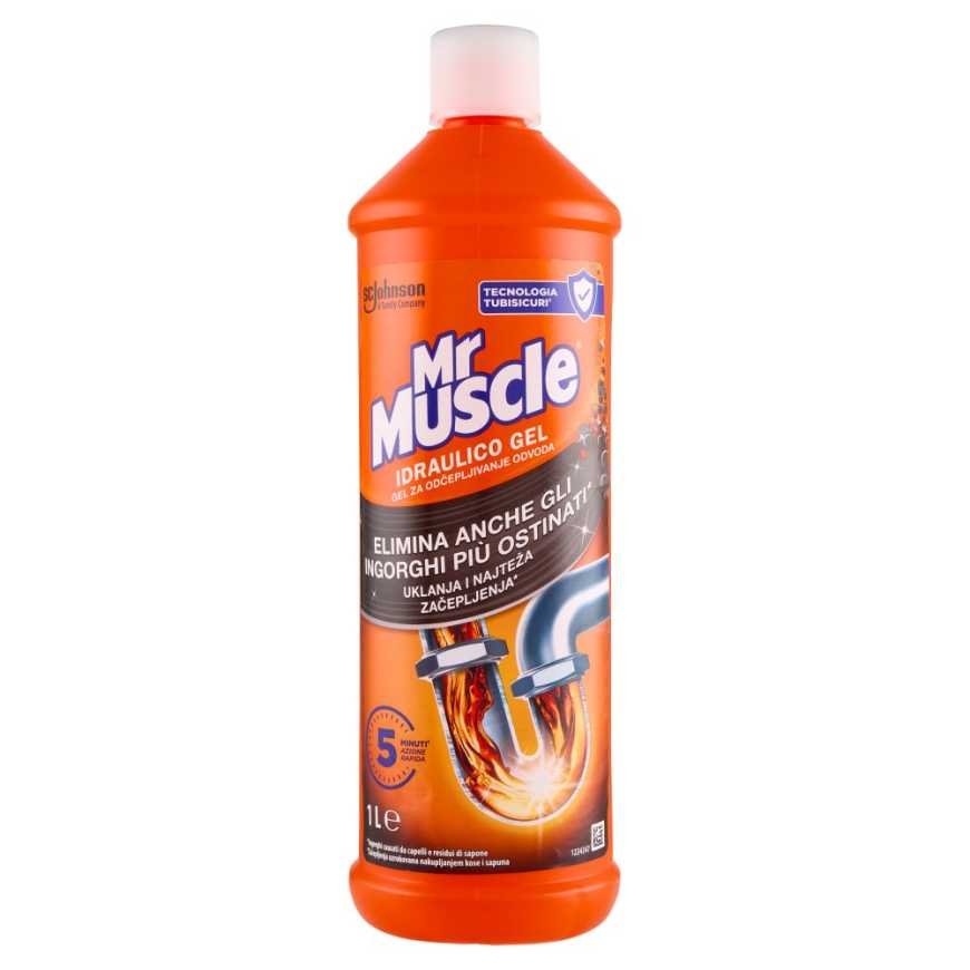 Mr Muscle Drain cleaner gel Idraulico, 1 l