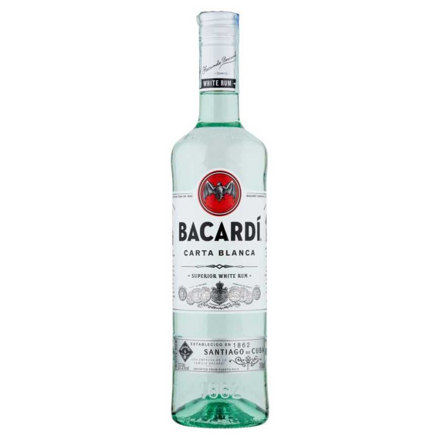 Bacardi Ром Carta Blanca, 0,7 л