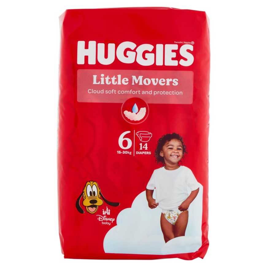 Huggies Ultracomfort size 6, 15-30 kg, 14 diapers