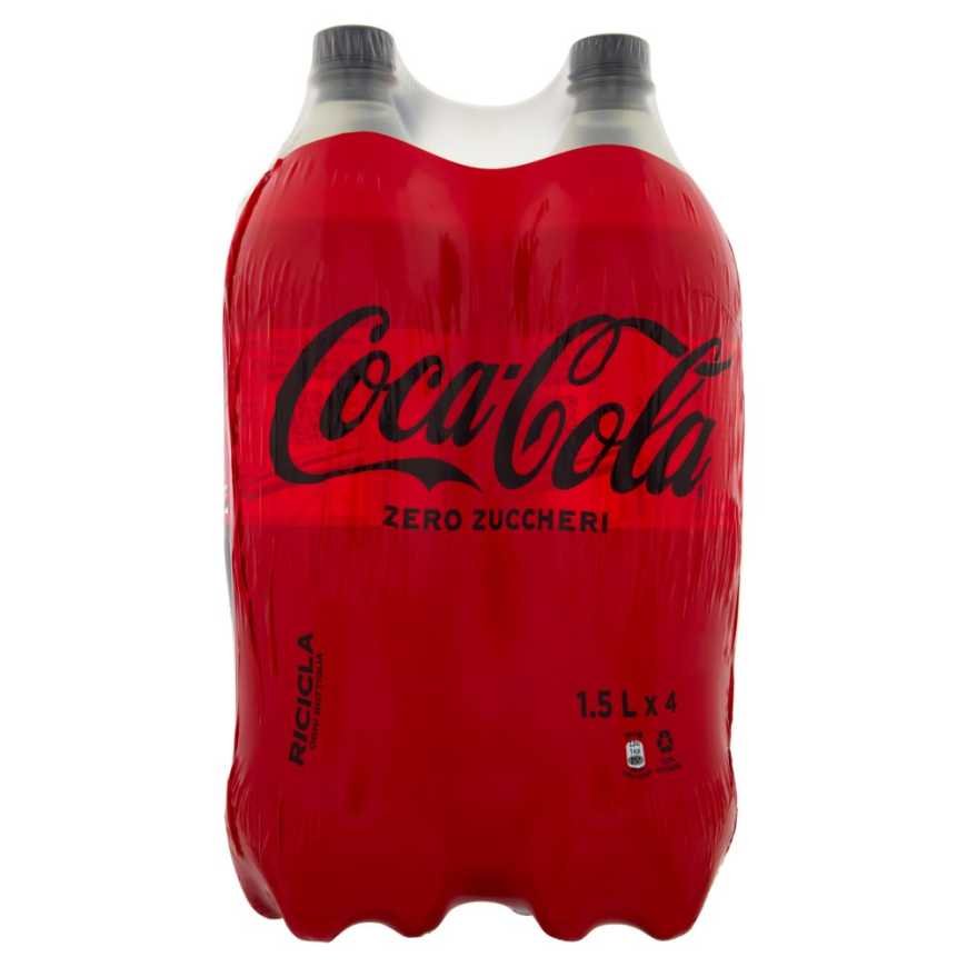 Coca-Cola Zero газированный напиток, 1,5 л
