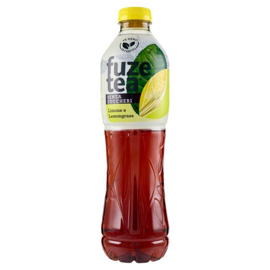 Fuzetea Холодный чай со вкусом лимона Zero, ПЭТ, 1,25 л