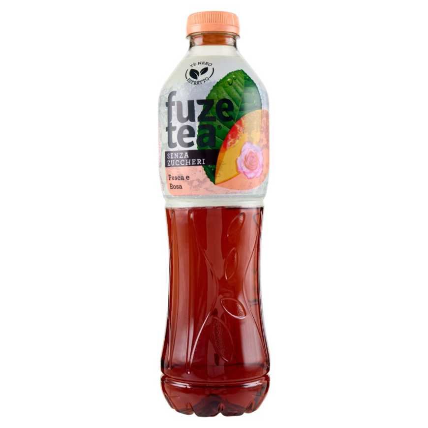 Fuzetea Холодный чай со вкусом персика Zero, ПЭТ, 1,25 л