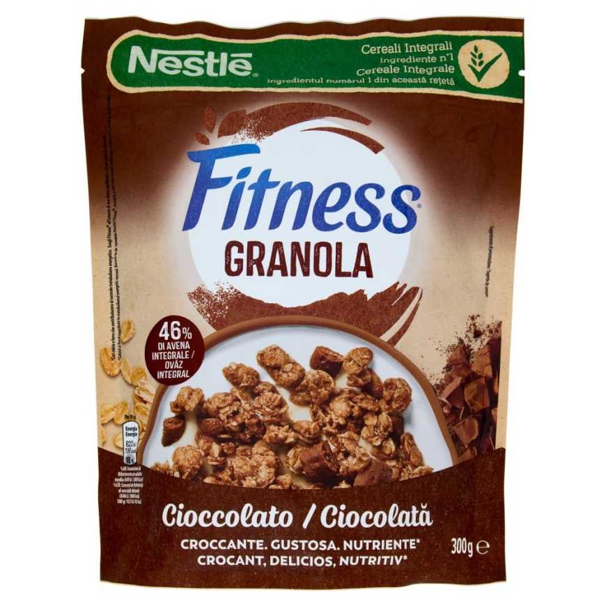 Nestle' Fitness Granola with chocolate cereal, 300 g