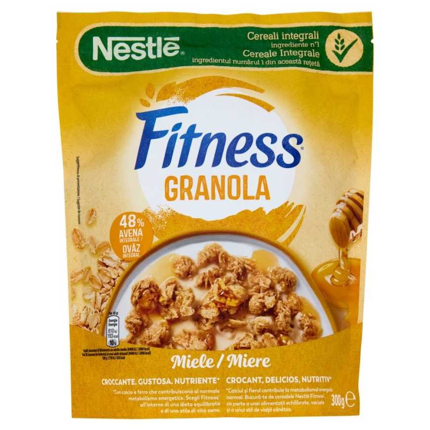 Nestle' Fitness Гранола с мёдом, 300 г