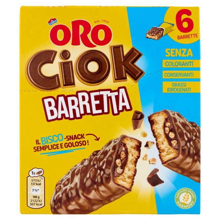 Oro Saiwa Батончики Oro Ciok, 6 × 27 г