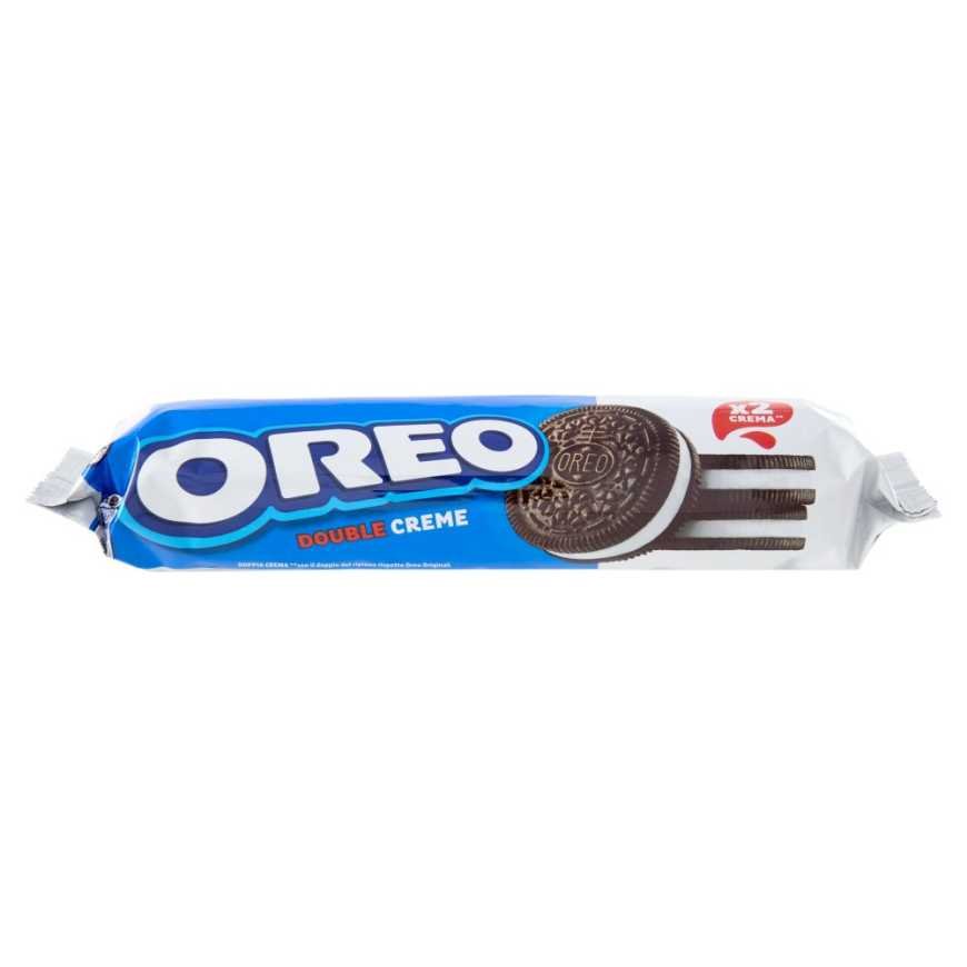 Oreo Печенье Double Creme в тубусе с двойным ванильным кремом, 157 г