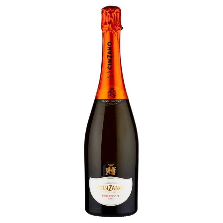 Cinzano Игристое вино Prosecco DOC Dry, 0,75 л, 11%