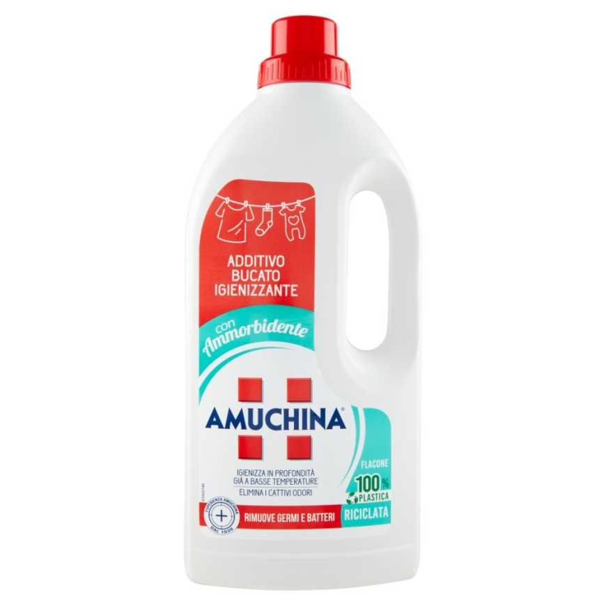Amuchina Sanitizing laundry additive with softener Additivo Bucato Igienizzante, 1 l