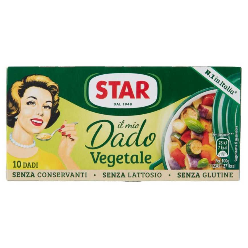 Star Овощной бульонный кубик, 10 шт