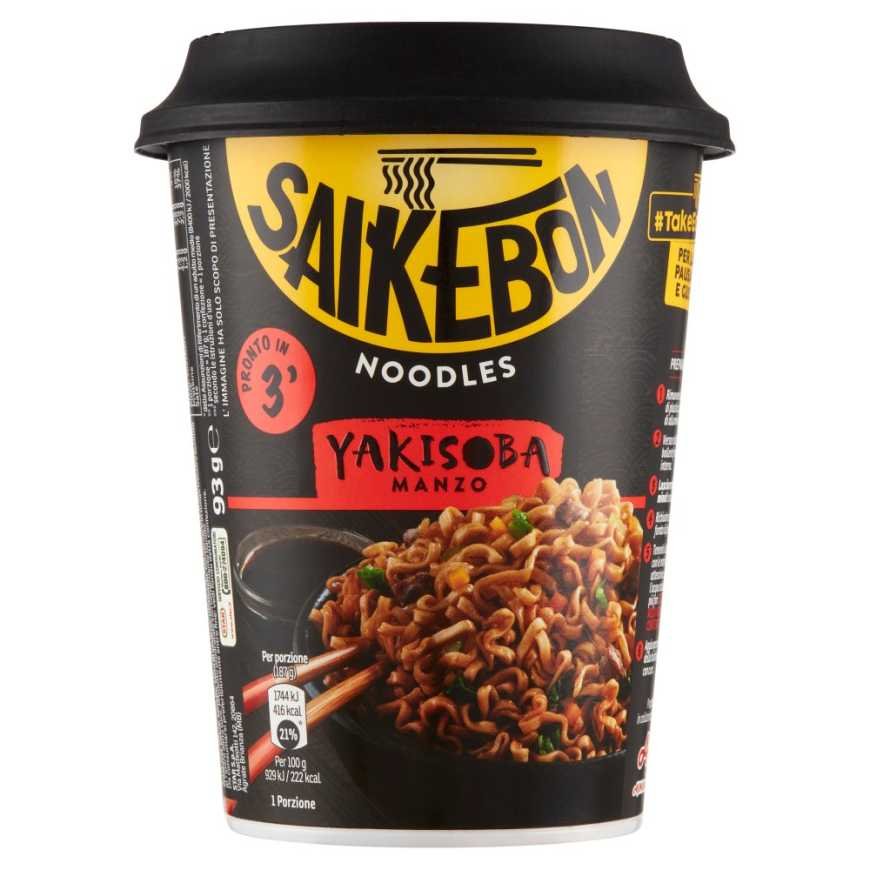 Star Saikebon Yakisoba beef noodles, 93 g