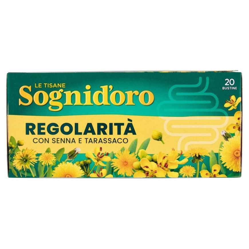 Sogni d'oro Травяной чай для регулярности пищеварения, 20 фильтр-пакетов