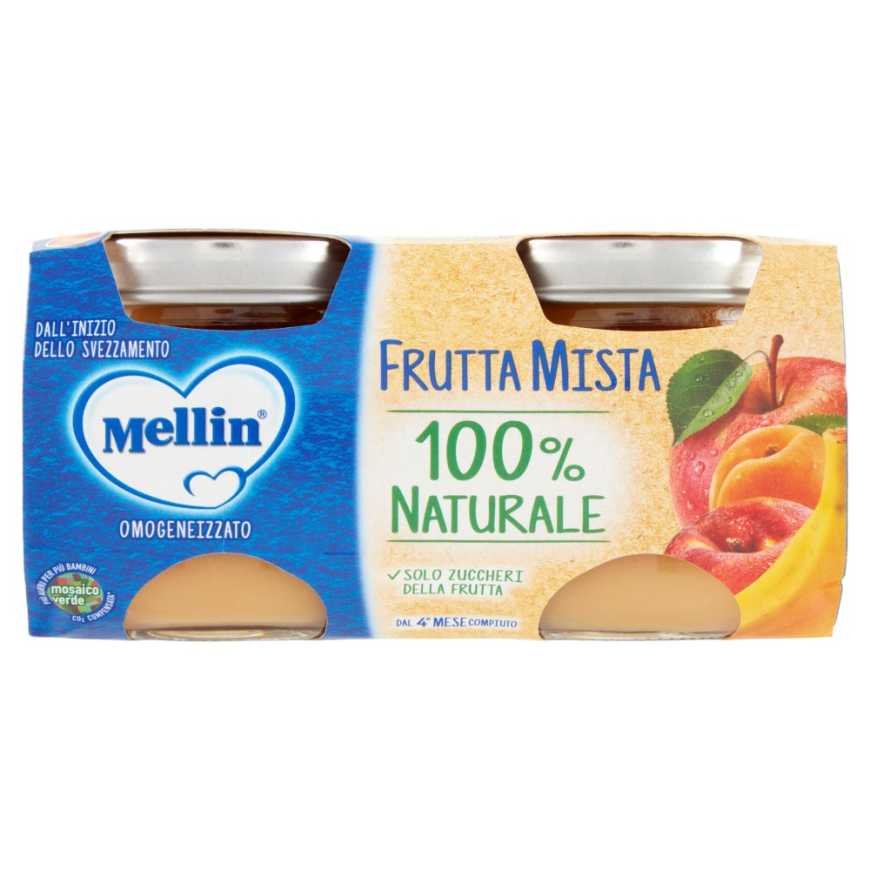 Mellin гомогенизированное пюре из мультифруктов, 2 шт. × 100 г