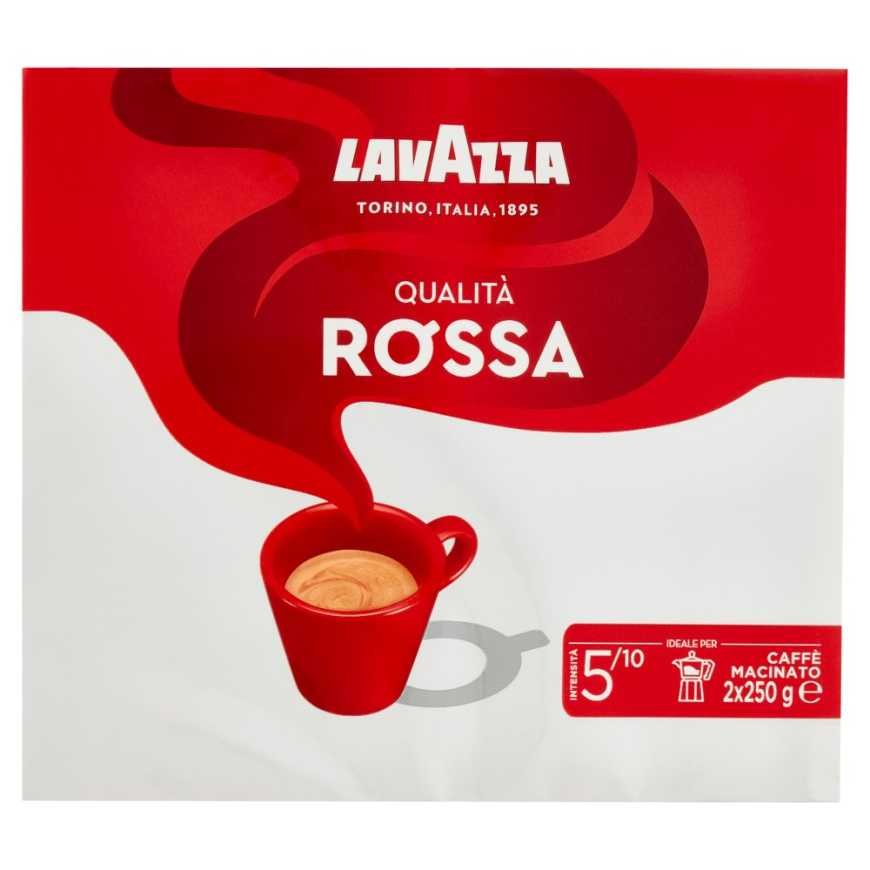 Lavazza Кофе молотый Qualità Rossa, 2 шт. по 250 г