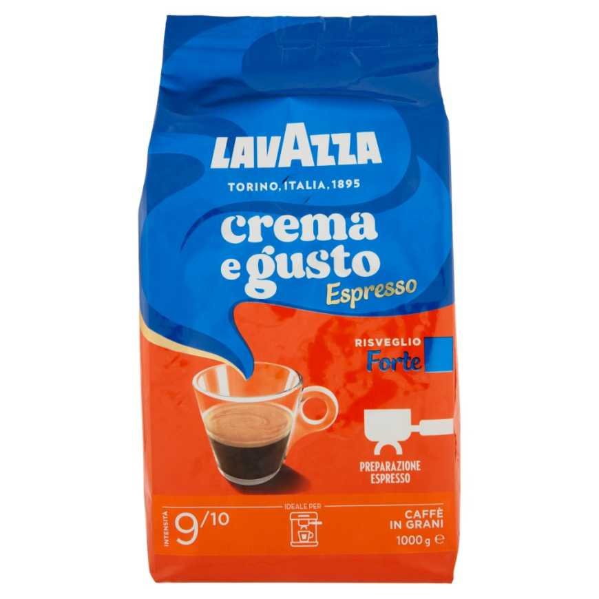 Lavazza Caffè Crema e Gusto Espresso Forte coffee beans, 1 kg