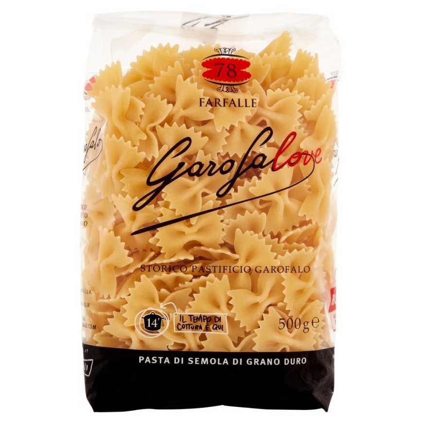Garofalo Фарфалле n.78, 500 г