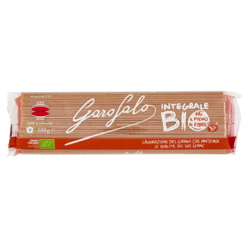 Garofalo organic whole grain spaghetti n°5-9, 500 g