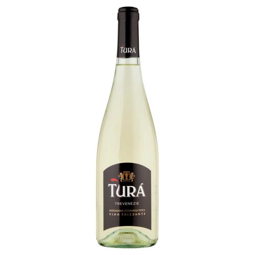 Lamberti Tura’ Bianco Frizzante Trevenezie IGT белое полусухое игристое вино, 0,75 л