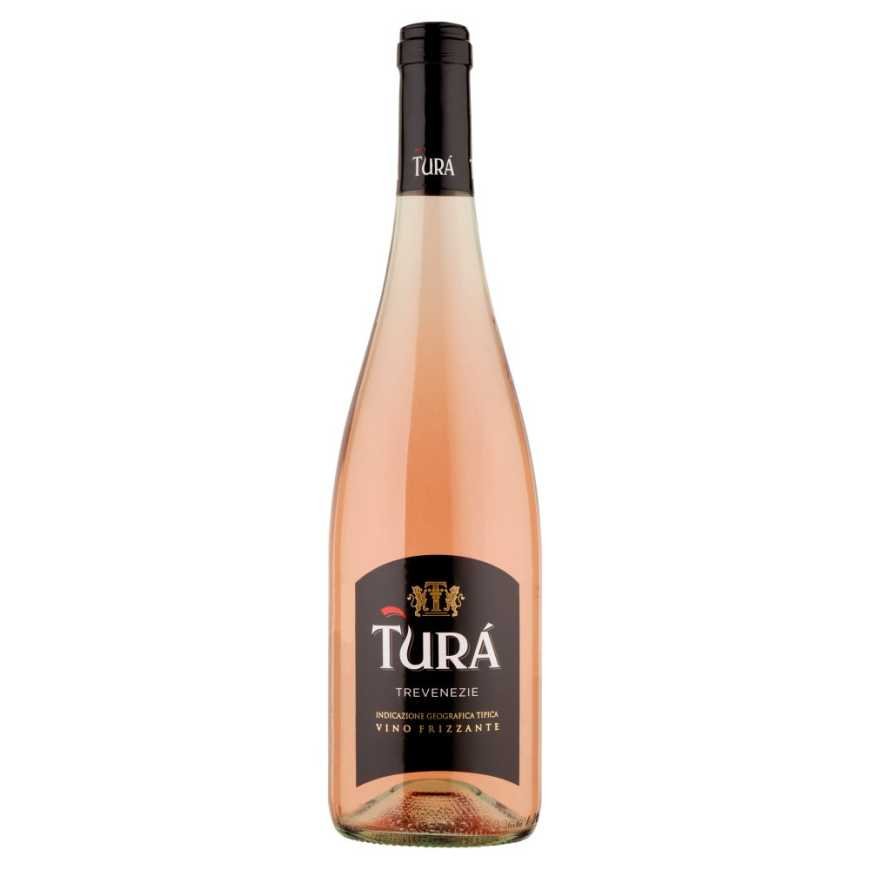 Lamberti Tura’ Rosa Frizzante Trevenezie IGT розовое полусухое игристое вино, 0,75 л