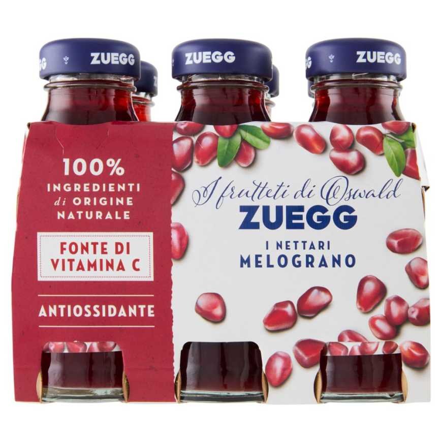 Zuegg I Frutteti di Oswald Нектар из итальянского граната, 6 × 125 мл