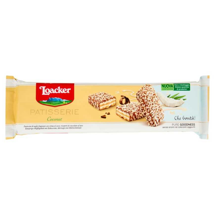 Loacker Gran Pasticceria Nut Selection с кокосом, 100 г