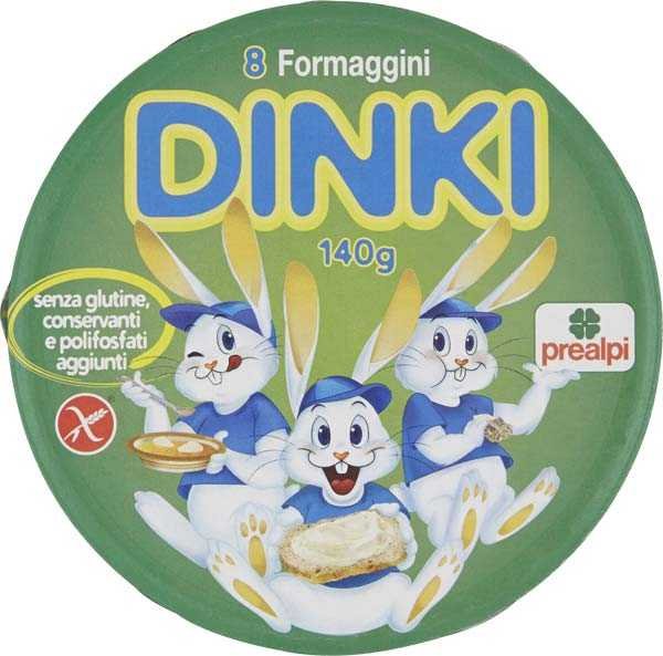 Prealpi Dinki Processed Cheese Portions, 140 g