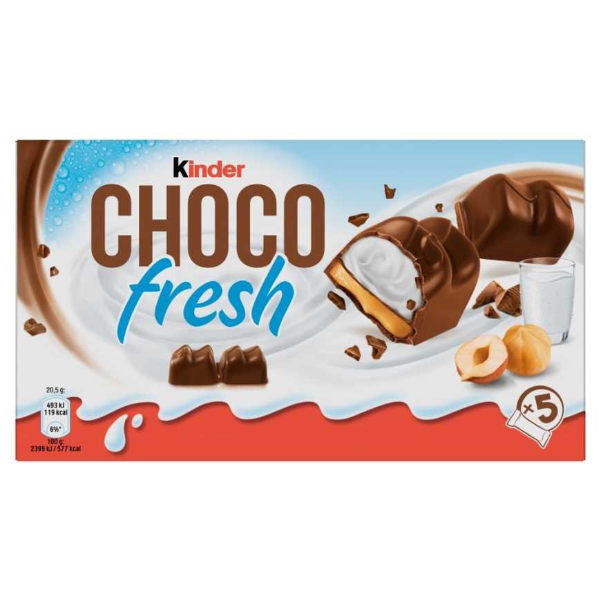Kinder Choco Fresh, 5 × 20,5 г