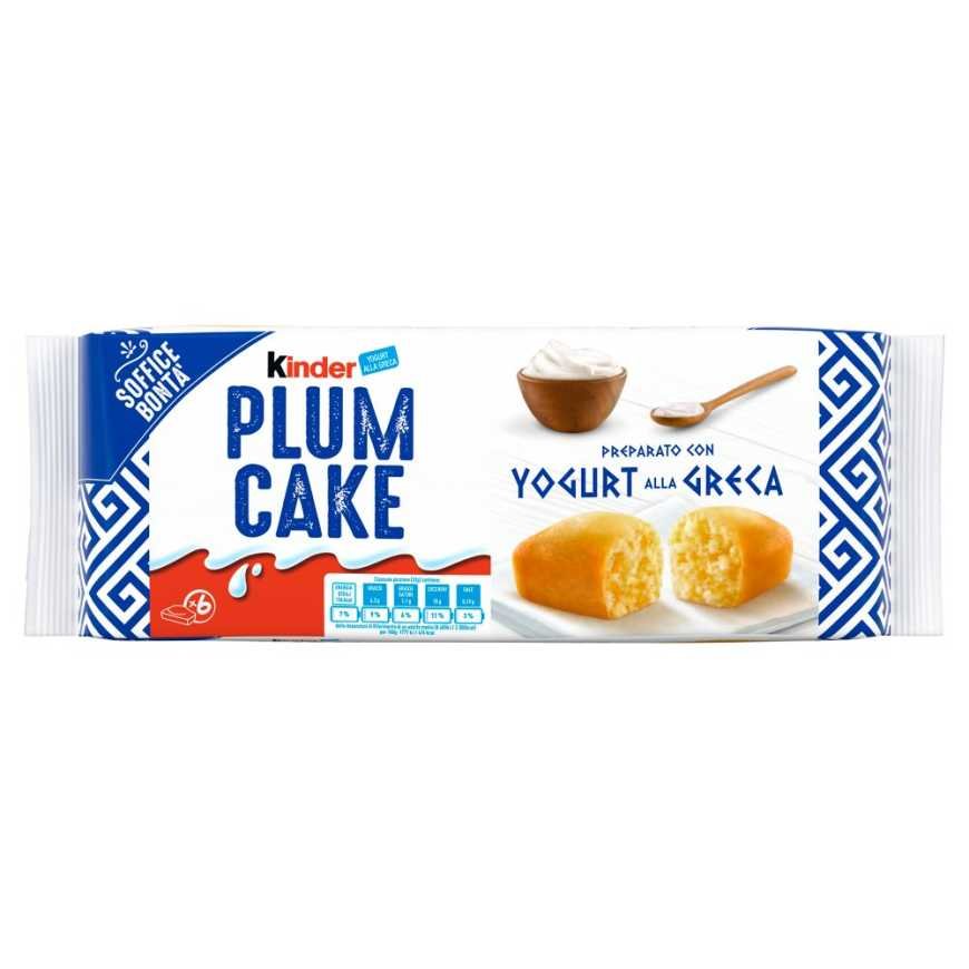 Kinder Plumcake с греческим йогуртом, 6 шт., 192 г