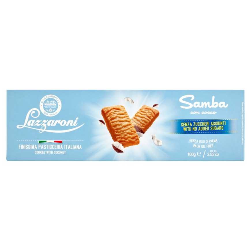 Lazzaroni Samba печенье без сахара, 100 г