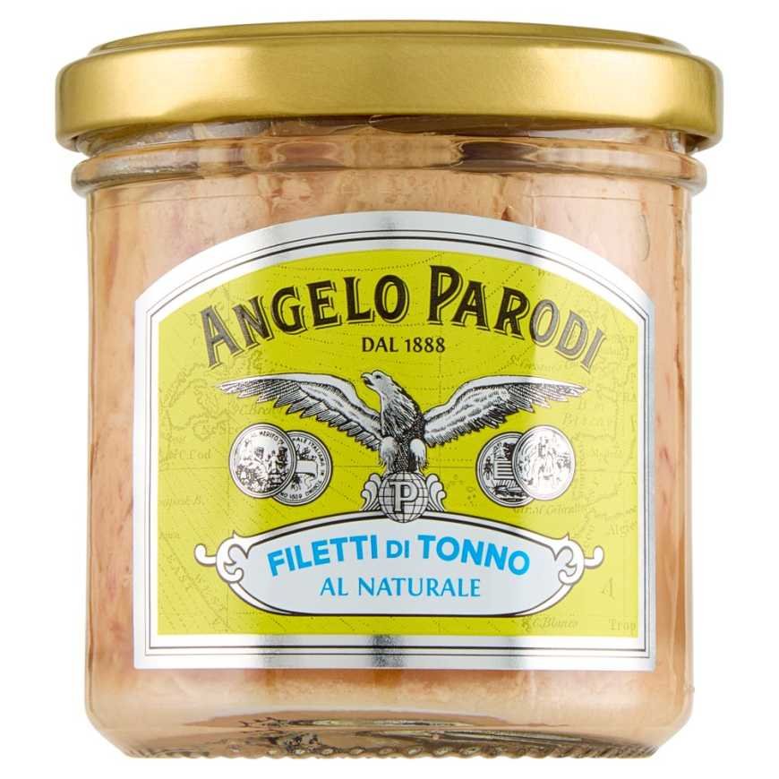 Angelo Parodi Филе тунца в собственном соку, 150 г