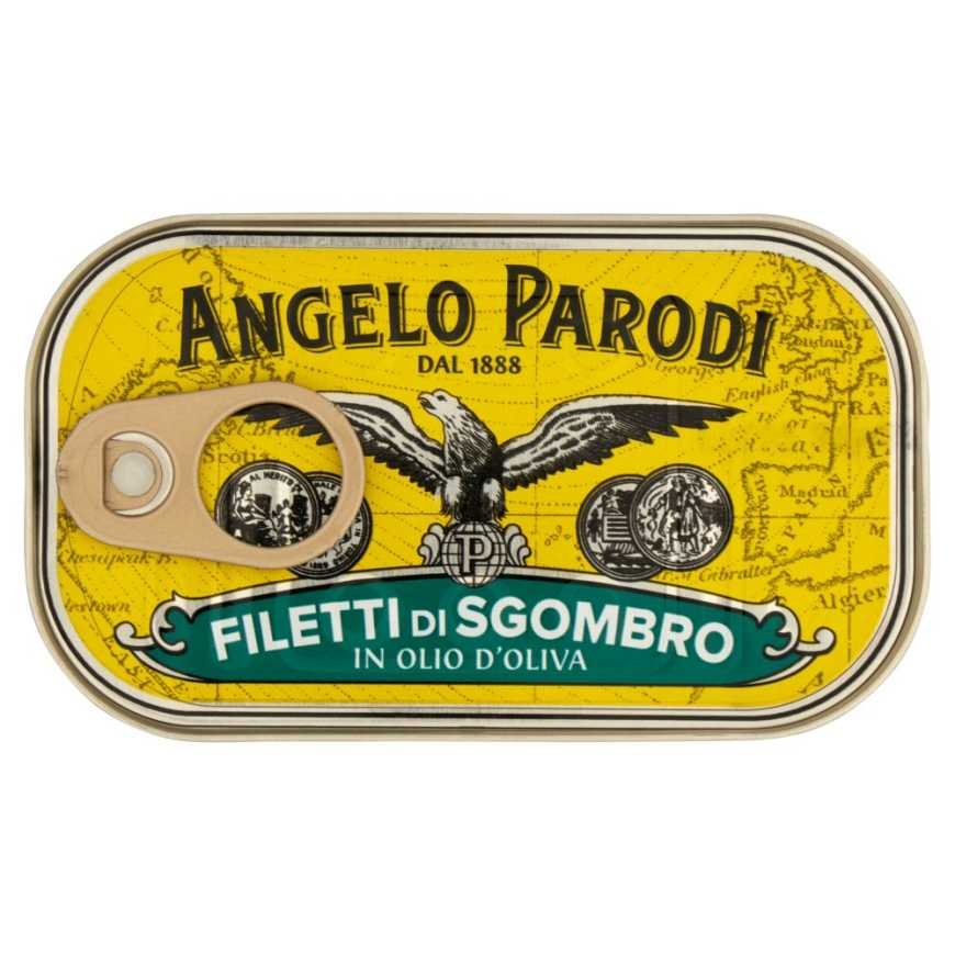 Angelo Parodi Филе скумбрии в оливковом масле, 125 г
