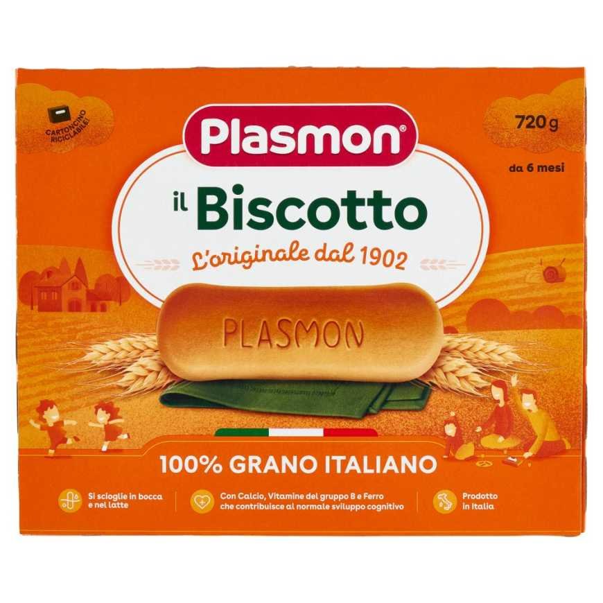 Plasmon Детское печенье, 8 упаковок, 720 г