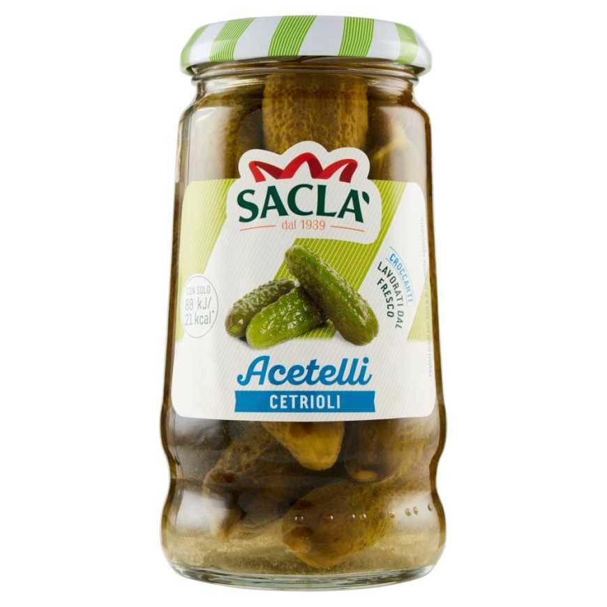 Saclà Pickled gherkins, 290 g