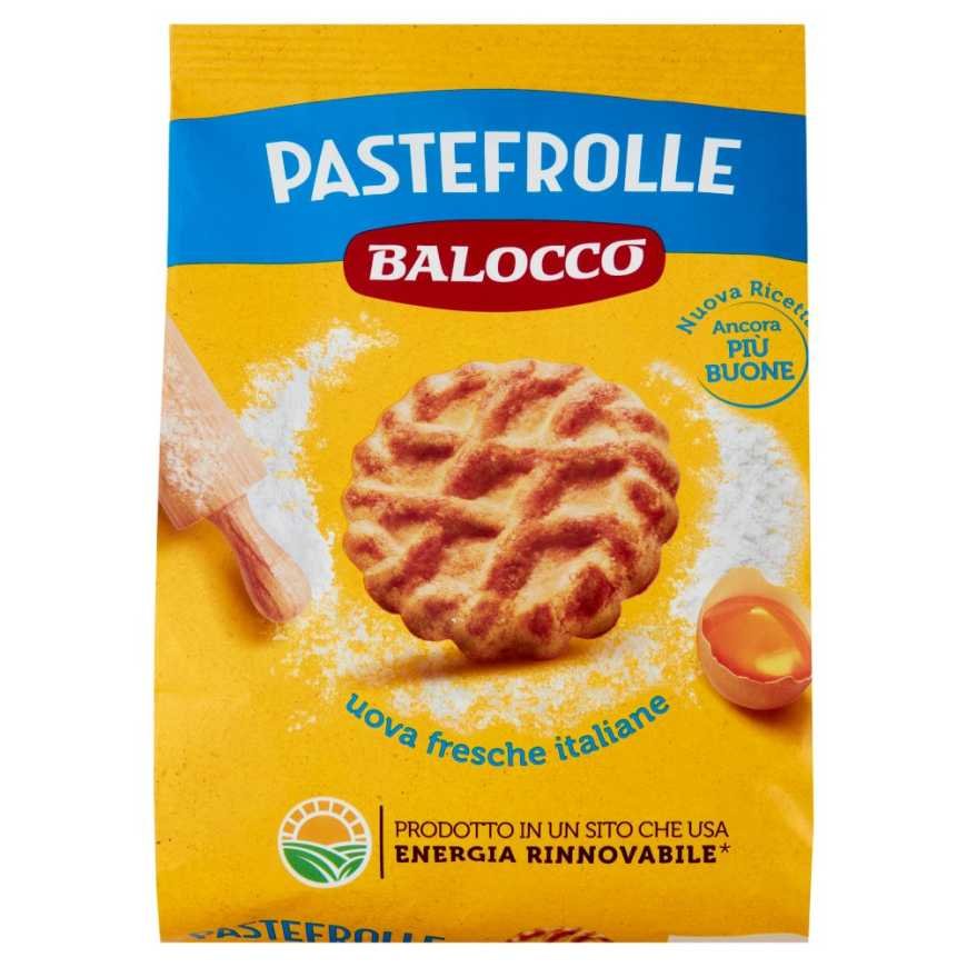 Balocco Pastefrolle shortcrust biscuits with fresh Italian eggs, 700 g