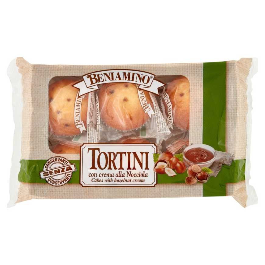 Beniamino hazelnut small cake, 6 pcs, 250 g